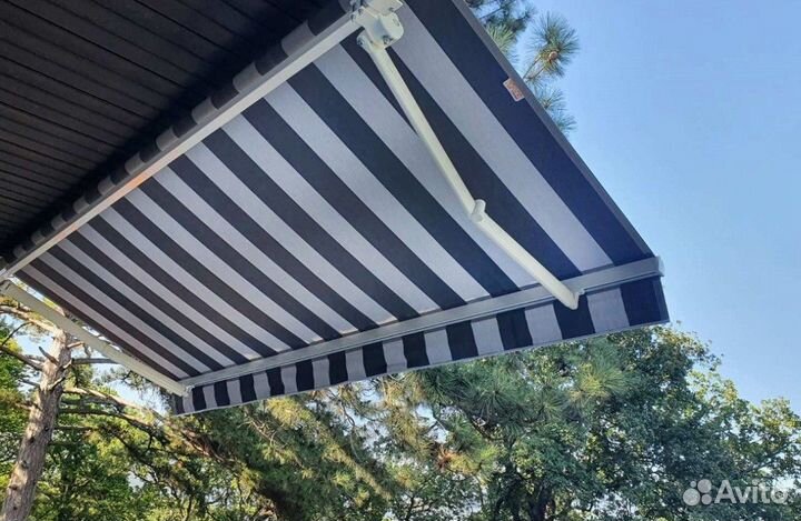 Локтевая открытая маркиза 4 х 2 метра