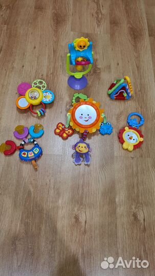 Развивающие игрушки,погремушки пакетом