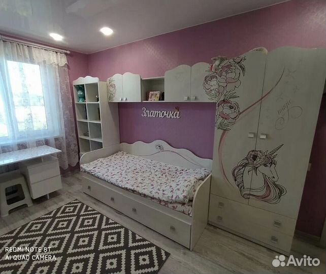 Мебель для детской комнаты для девочки 