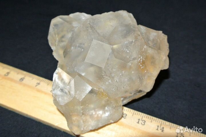 Сросток кристаллов Оптический флюорит. Лот №1064