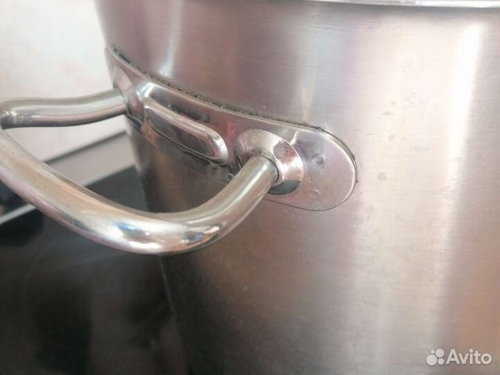 Кастрюля из нержавейки 15 литров