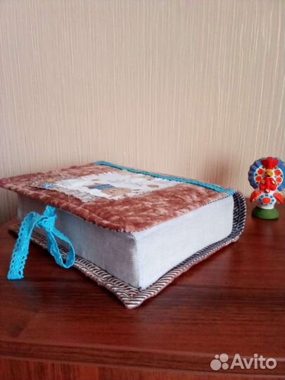 Декоративная подушка-книжка, подушка-кот