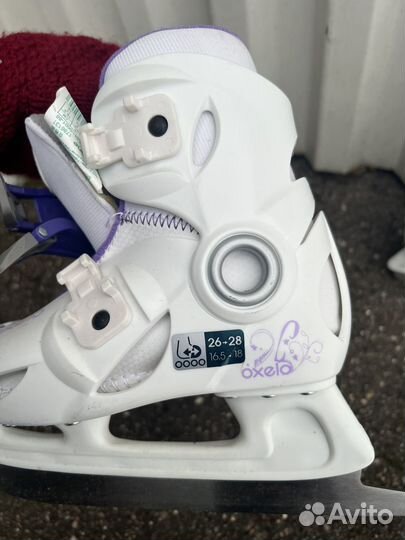 Коньки детские раздвижные