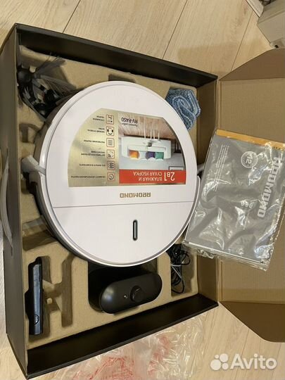 Робот пылесос redmond rv r450