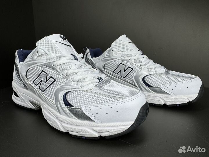 New balance 530 White Silver Navy