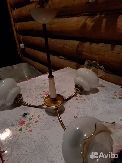 Люстра потолочная бу