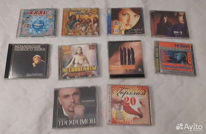 CD диски игры и музыка