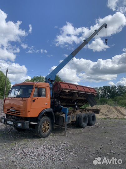 КамАЗ 55102 с КМУ, 1987