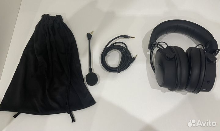 Игровые наушники HyperX Cloud Alpha, blackout