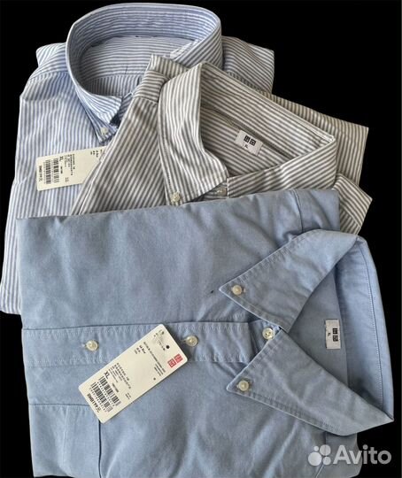 Рубашка мужская Uniqlo