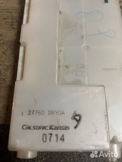 Блок управления климат контролем Infiniti Fx/Qx