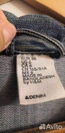 Джинсовка h&m