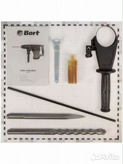 Перфоратор электрический Bort BHD-1500-MAX