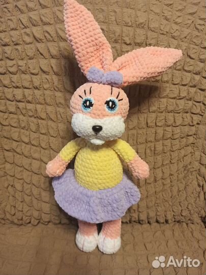 Вязанная Зайка