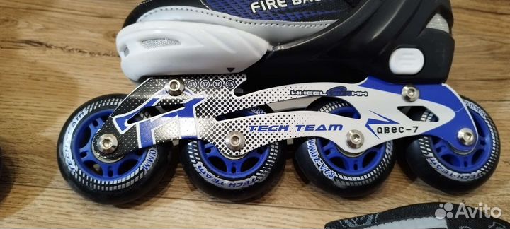 Детские ролики и защита 35-38