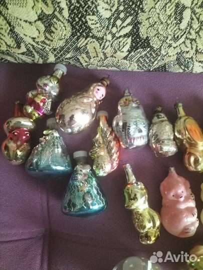 Елочные игрушки СССР