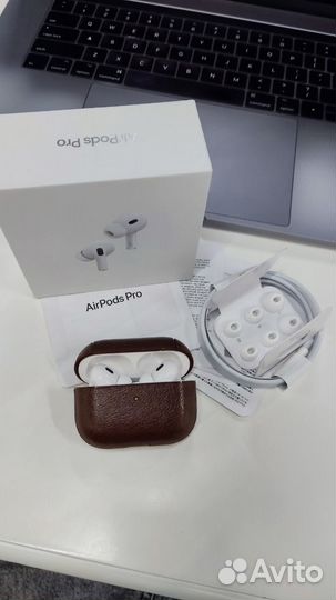 Наушники airpods pro 2 + чехол в подарок