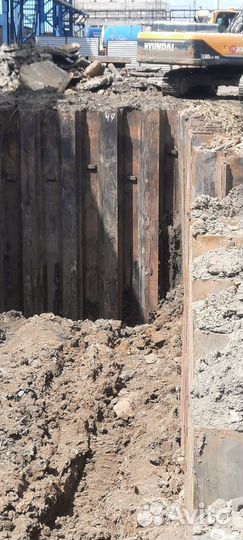 Погружение шпунта