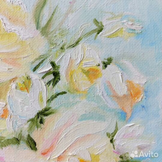 Картина с розами 