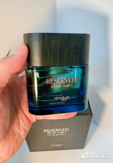 Лес во флаконе Zimaya black cedar ОАЭ