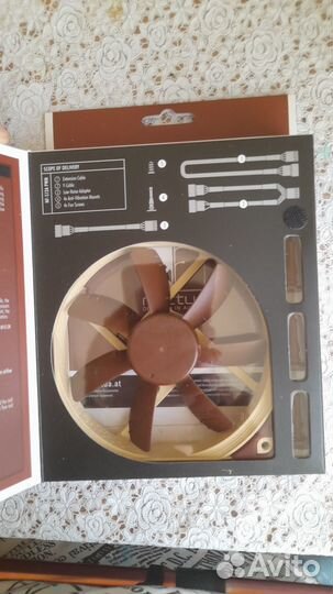 Вентиляторы noctua NF-S12A PWM новые