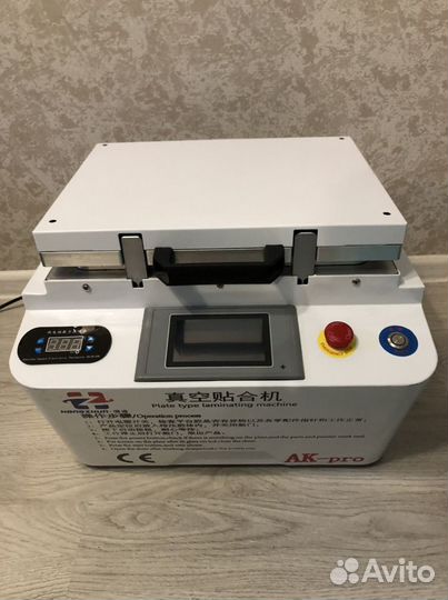 Аппарат для переклейки стекол дисплеев