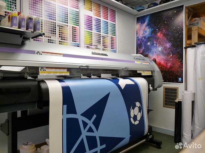 Типография цифровая широкоформатная офсетная
