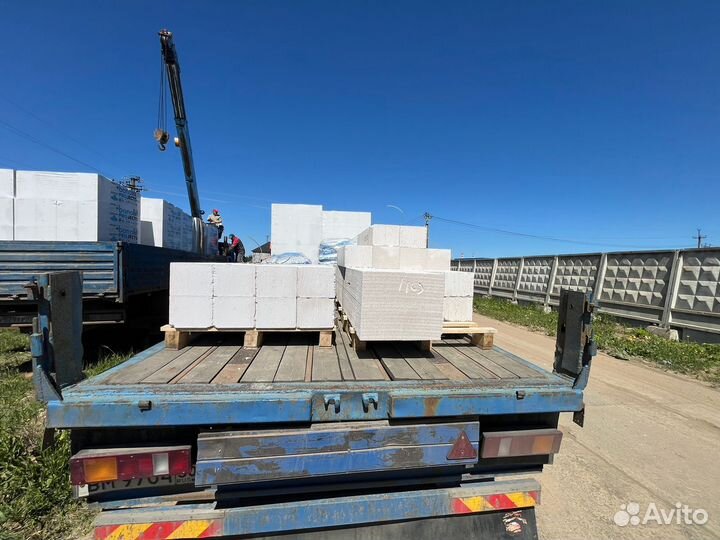 Газосиликатные блоки 600 400 250