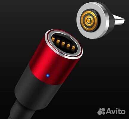 Кабель USB Garas QC3.0 1,2м магнитный чёрный