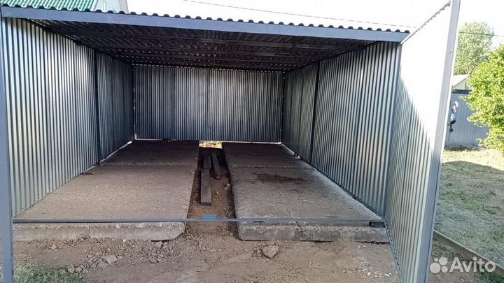 Гараж металлический