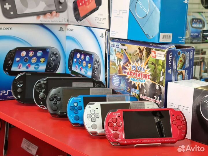 Игровая приставка PSP и PS Vita в наличии