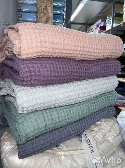 Покрывало вафельное