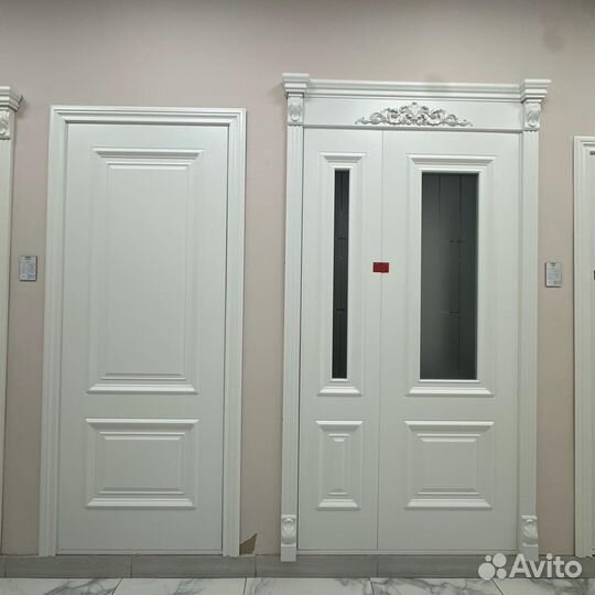 Двери межкомнатные серые p-3391