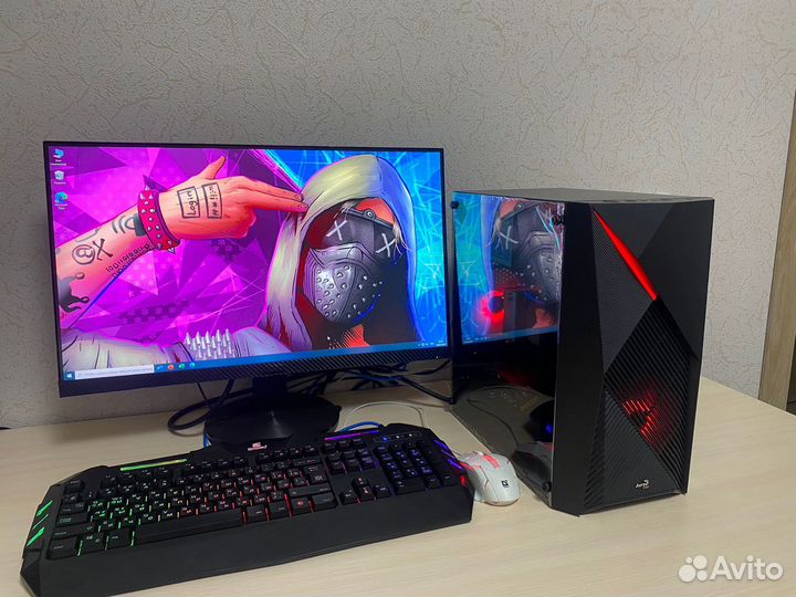 Игровой пк intel/ gtx 1660 super 6 gb/ 16 gb/ssd