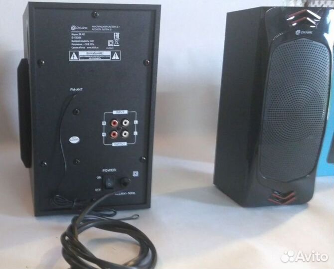 Колонки Bluetooth Oklick OK-432, 2.1