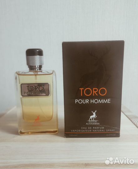 Мужская туалетная вода Alhambra Toro Pour Homme