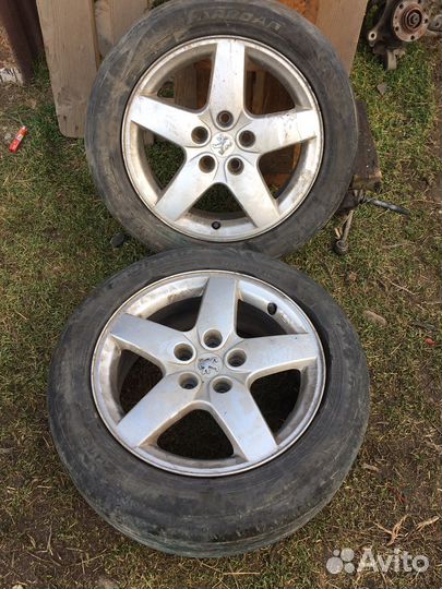 Диски с резиной r16 на peugeot 407/пежо 407