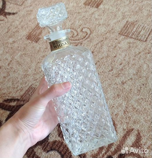 Графин (штоф) хрустальный