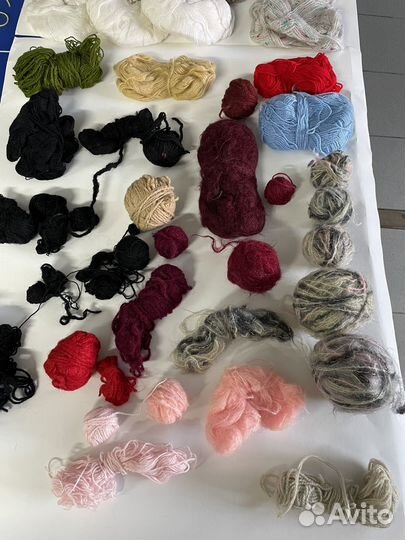 Нитки для вязания, акриловые