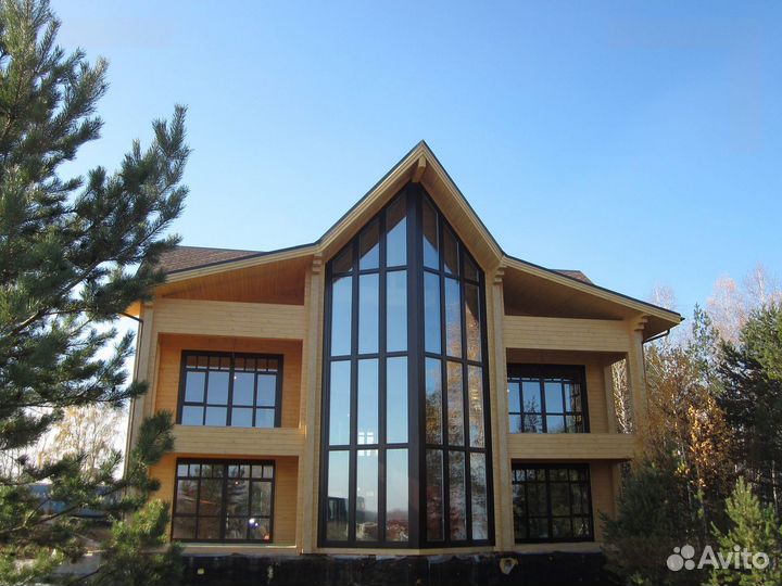 Алюминиевые витражи, витражные окна