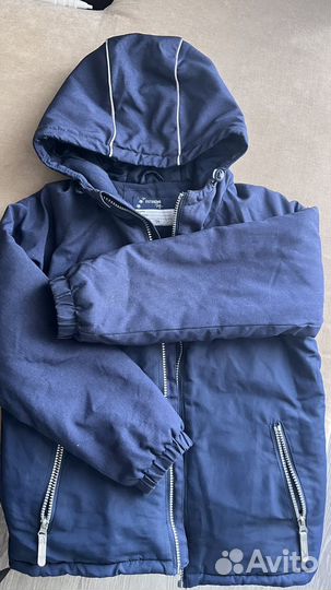 Куртка зимняя для мальчика 134 удлиненная