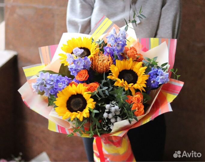Оригинальные авторские букеты. Заказ, доставка