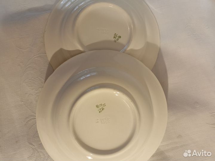 Тарелки глубокие 6 штук