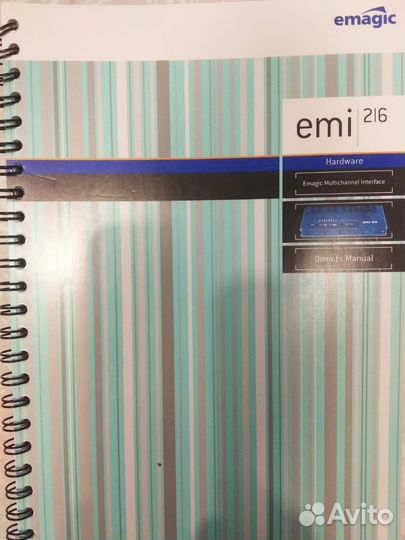 Руководство к звуковой карте Emagic EMI 26