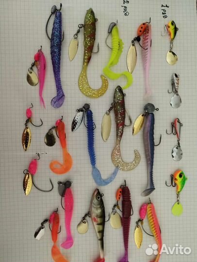 Блесна колебалки, вертушки