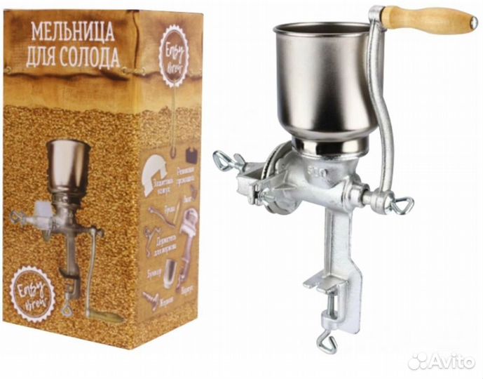 Мельница ручная для солода