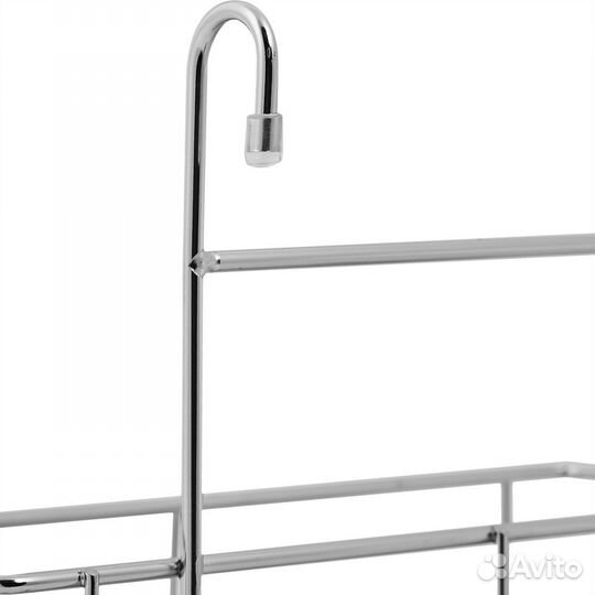 Полка для рейлинга Stick 25.2x16.7x18 см, сталь, ц