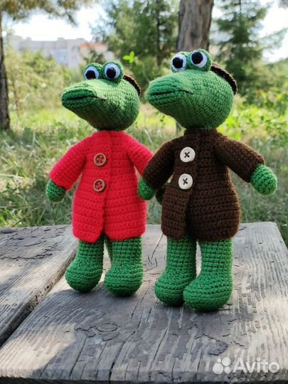 Вязаные игрушки 