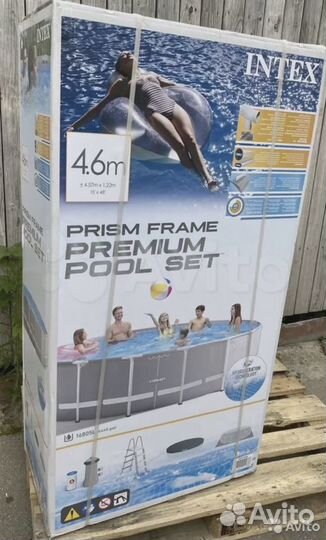 Каркасный бассейн intex 26726 457х122 см