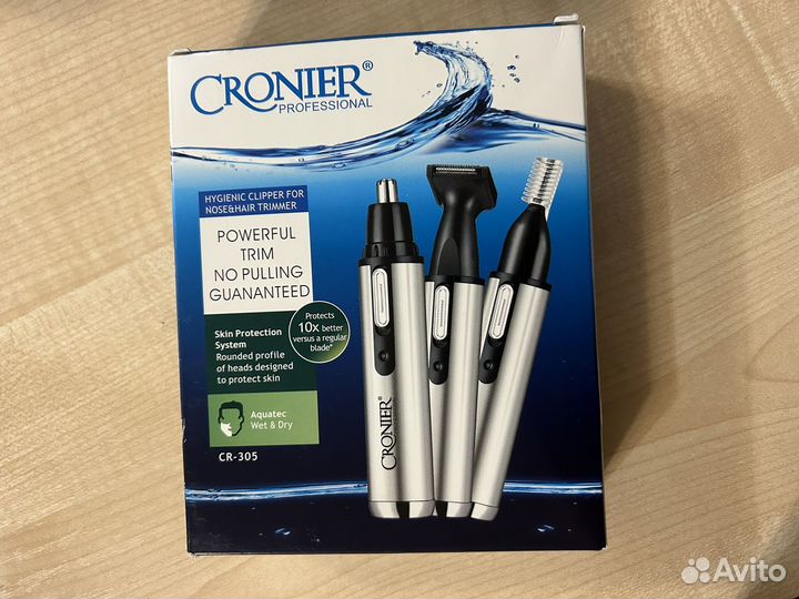 Триммер для бороды,усов,носа,бровей,тела